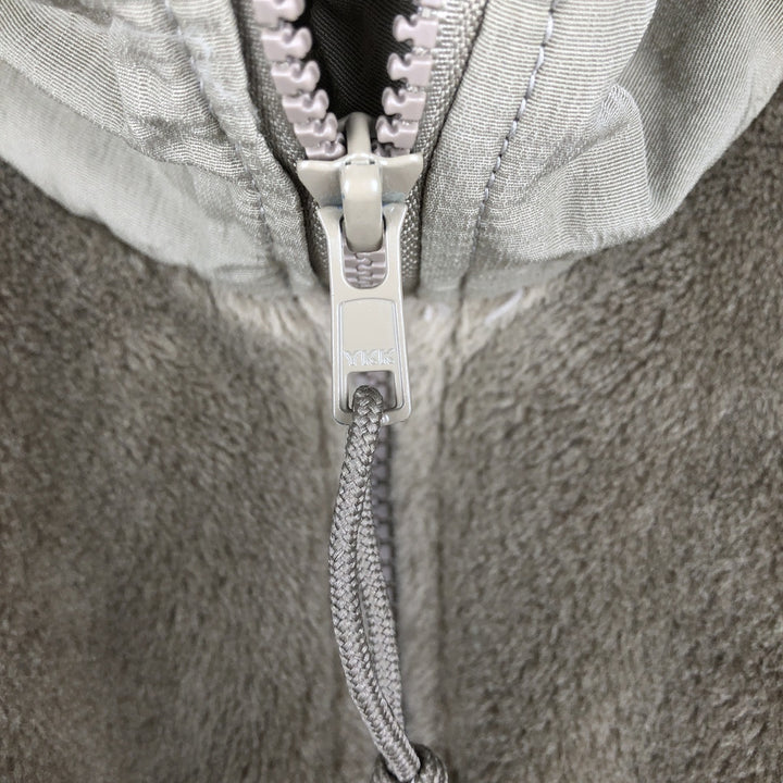 Civilian PROPPER Military Fleece Jacket, Men's Size L polyester Khaki type Vintage Second Hand