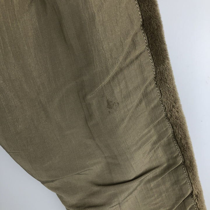 Civilian PROPPER Military Fleece Jacket, Men's Size L polyester Khaki type Vintage Second Hand