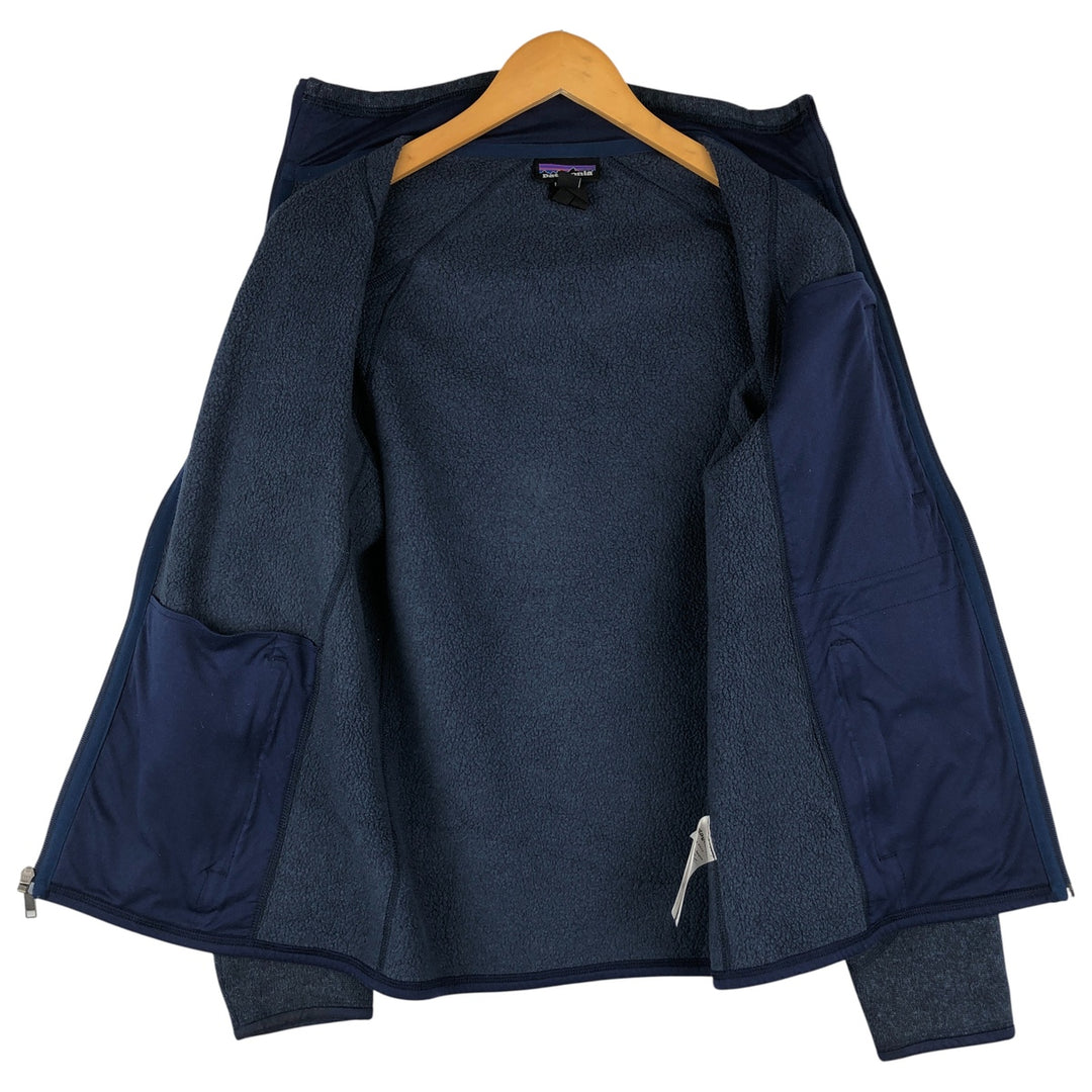 Patagonia Better Sweater Jacket 25527FA18 Fleece Jacket, Men's Size Small polyester navy blue type Vintage Second Hand