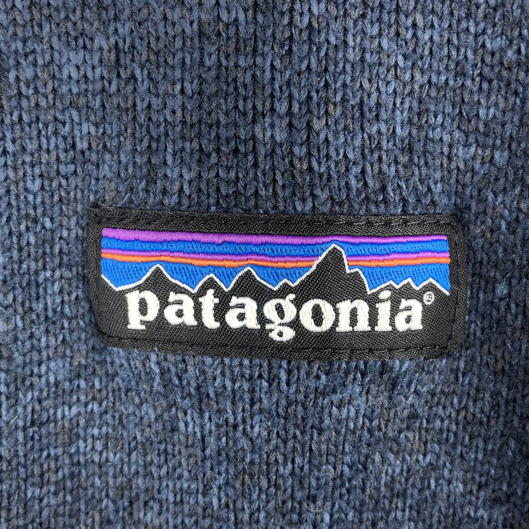 Patagonia Better Sweater Jacket 25527FA18 Fleece Jacket, Men's Size Small polyester navy blue type Vintage Second Hand