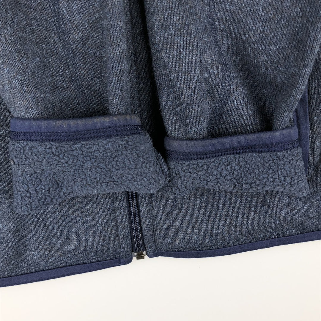 Patagonia Better Sweater Jacket 25527FA18 Fleece Jacket, Men's Size Small polyester navy blue type Vintage Second Hand