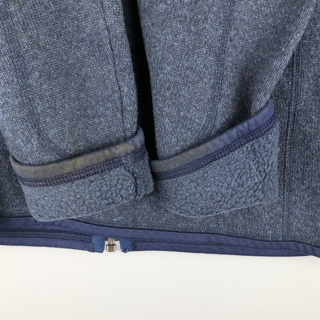 Patagonia Better Sweater Jacket 25527FA18 Fleece Jacket, Men's Size Small polyester navy blue type Vintage Second Hand