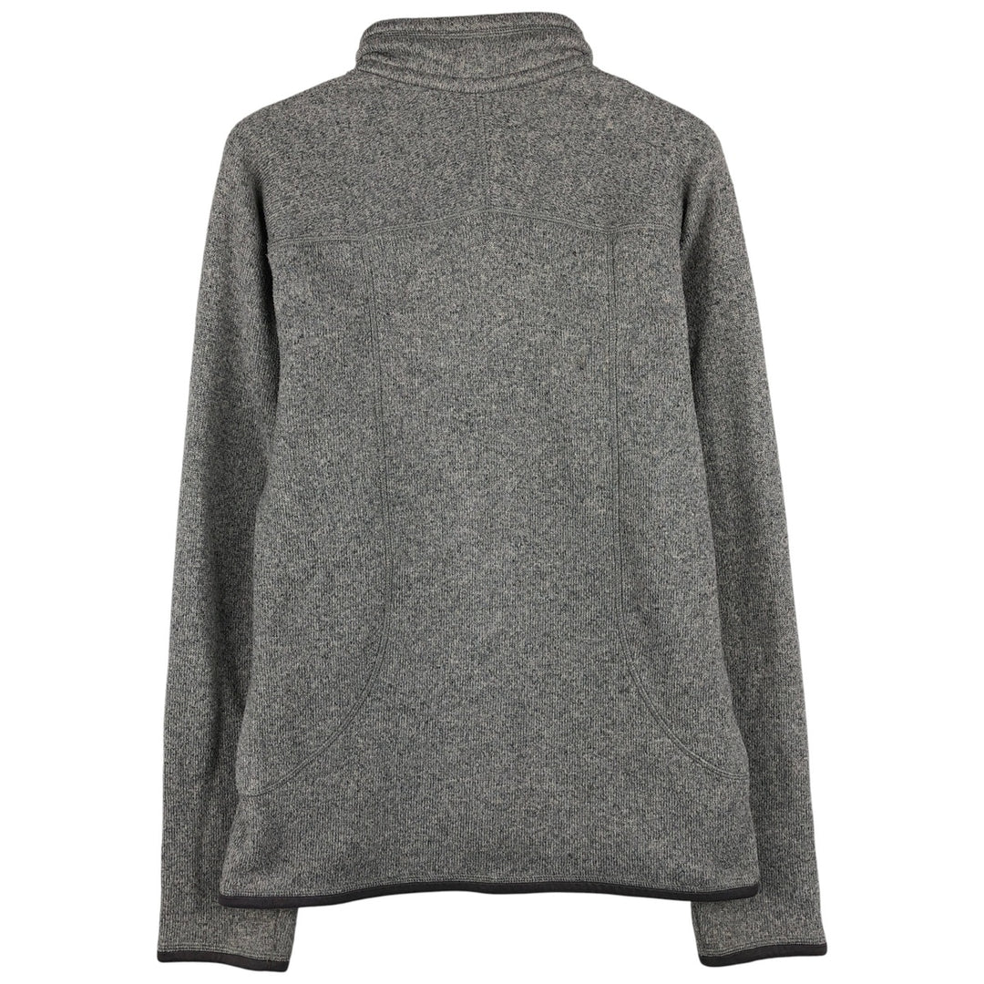 Patagonia Better Sweater Pullover 25521FA13 Half-Zip Fleece Pullover, Men's Size Small polyester gray type Vintage Second Hand