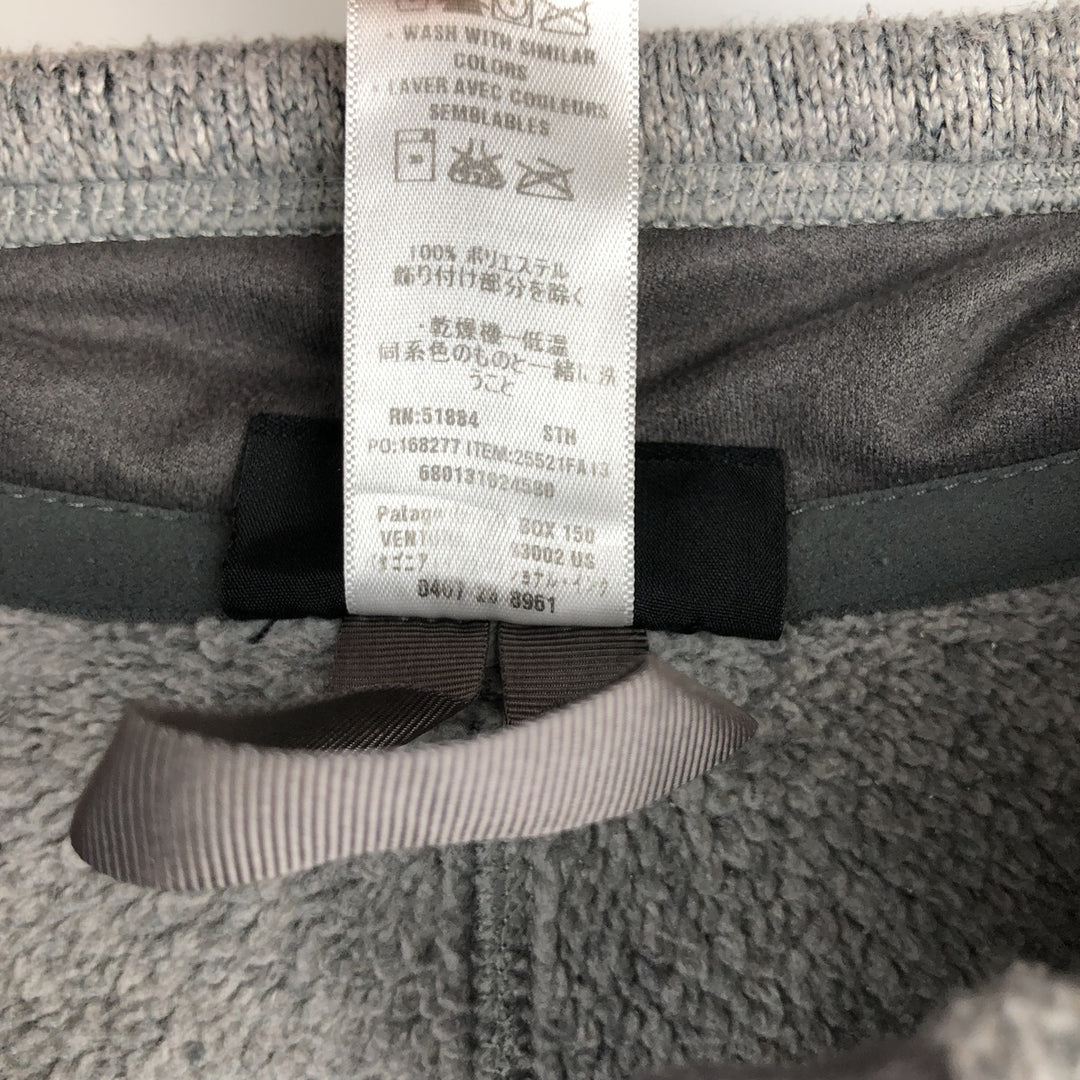 Patagonia Better Sweater Pullover 25521FA13 Half-Zip Fleece Pullover, Men's Size Small polyester gray type Vintage Second Hand