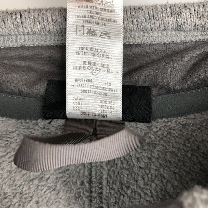 Patagonia Better Sweater Pullover 25521FA13 Half-Zip Fleece Pullover, Men's Size Small polyester gray type Vintage Second Hand