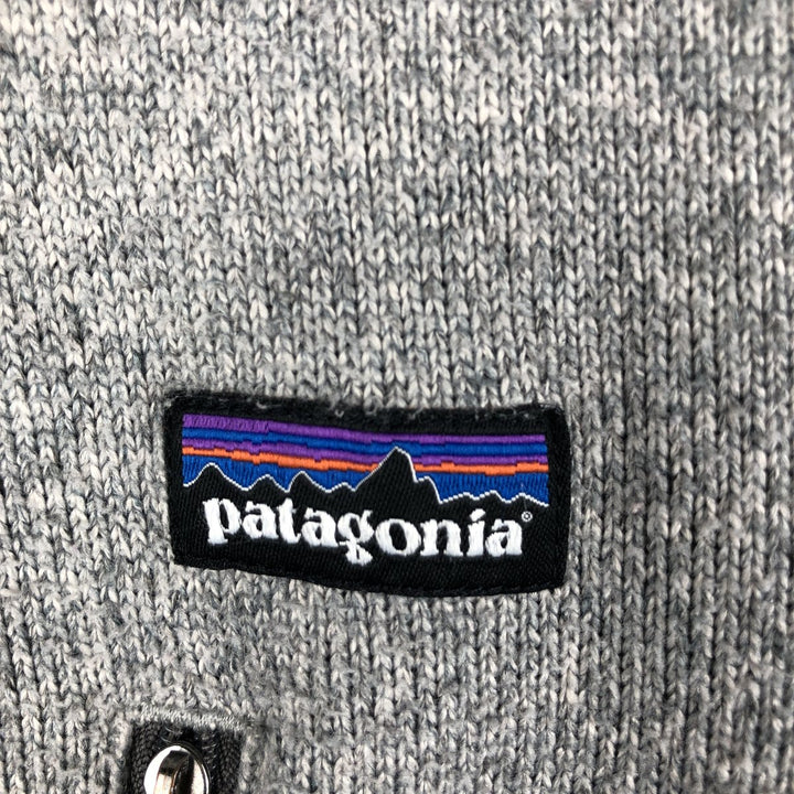 Patagonia Better Sweater Pullover 25521FA13 Half-Zip Fleece Pullover, Men's Size Small polyester gray type Vintage Second Hand