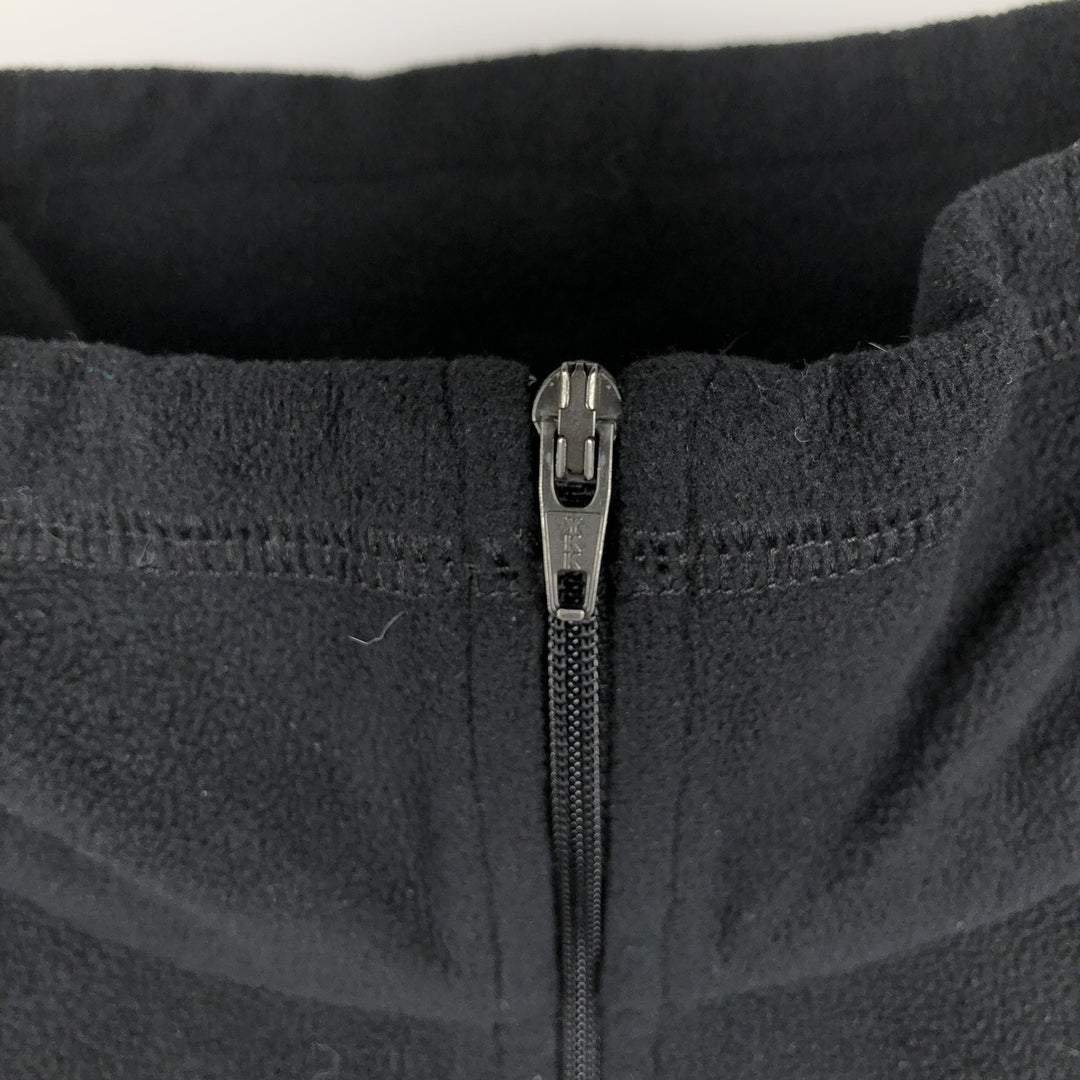 Patagonia Micro-D 26176SP17 Half-Zip Fleece Pullover, Men's XL polyester black type Vintage Second Hand