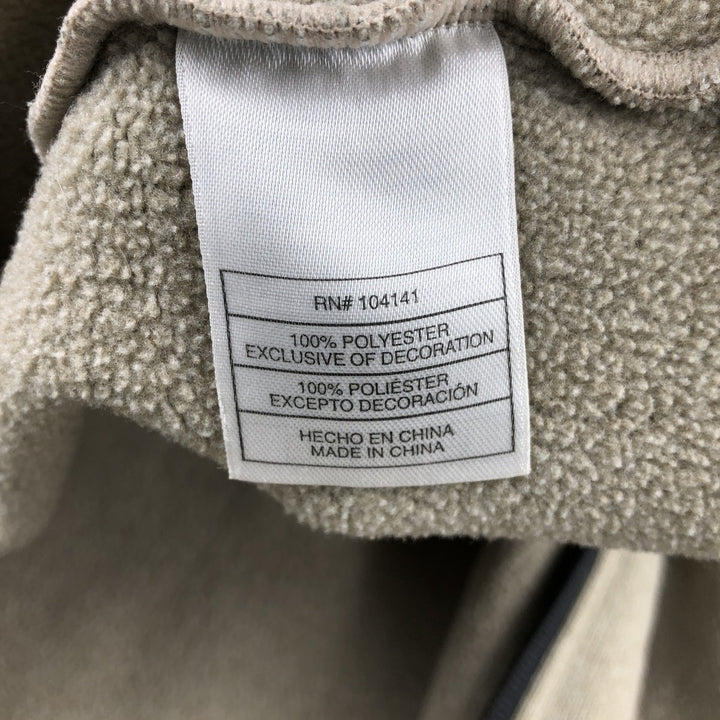 90s-00'S Nike ACG Fleece Jacket, Men's Size L polyester Beige type Vintage Second Hand