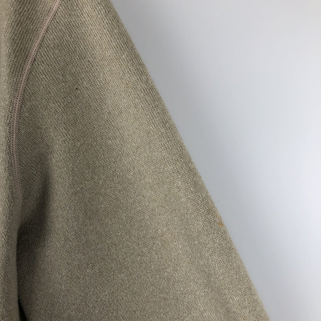 90s-00'S Nike ACG Fleece Jacket, Men's Size L polyester Beige type Vintage Second Hand