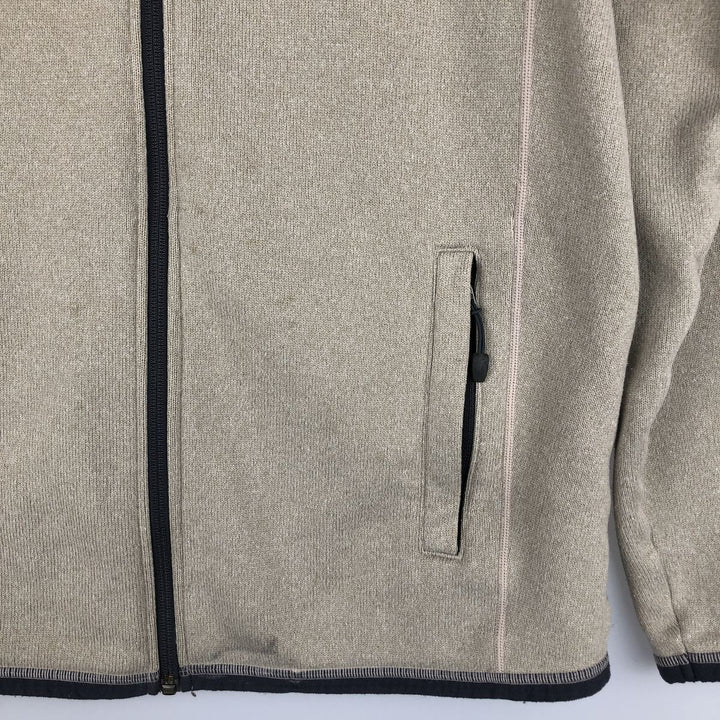 90s-00'S Nike ACG Fleece Jacket, Men's Size L polyester Beige type Vintage Second Hand