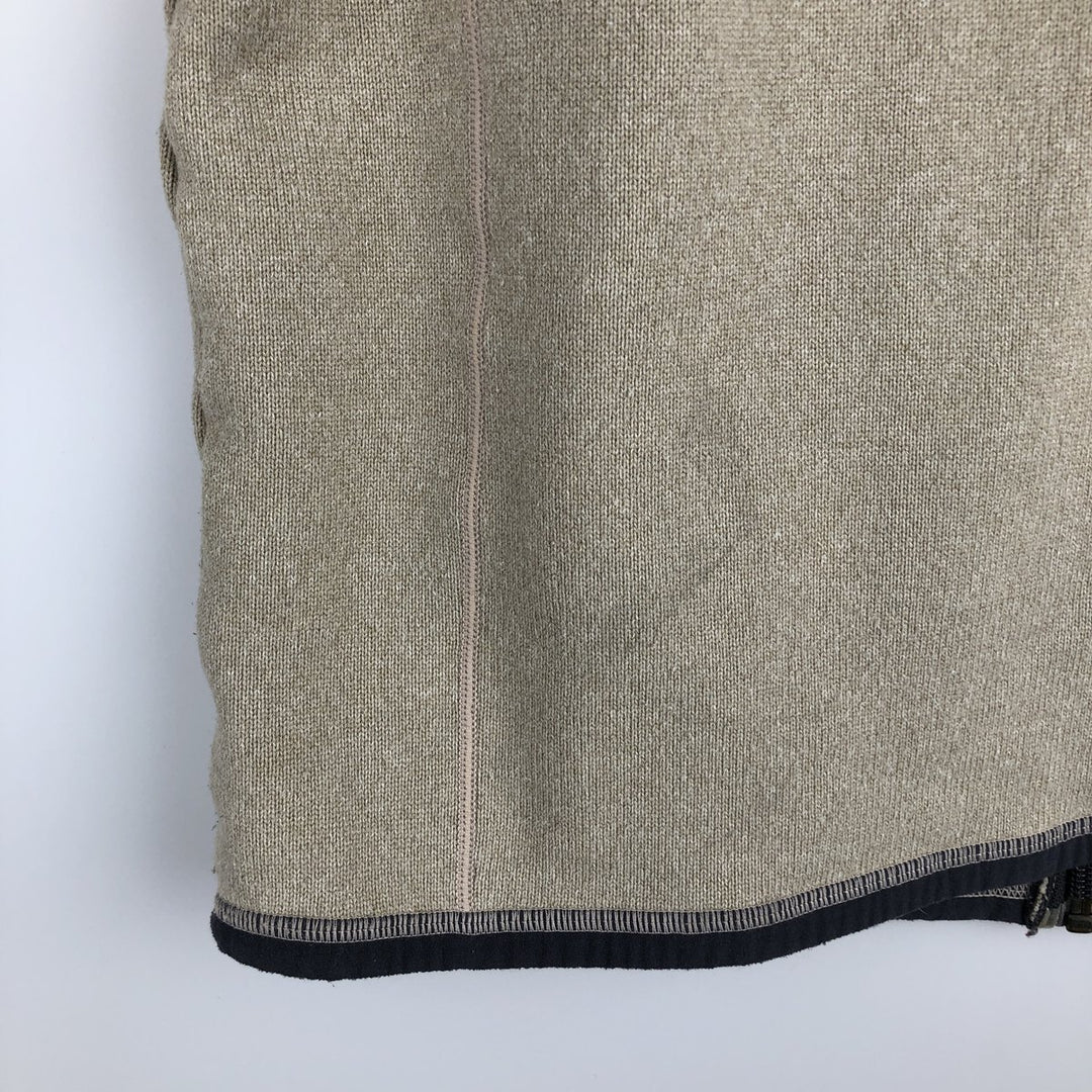 90s-00'S Nike ACG Fleece Jacket, Men's Size L polyester Beige type Vintage Second Hand