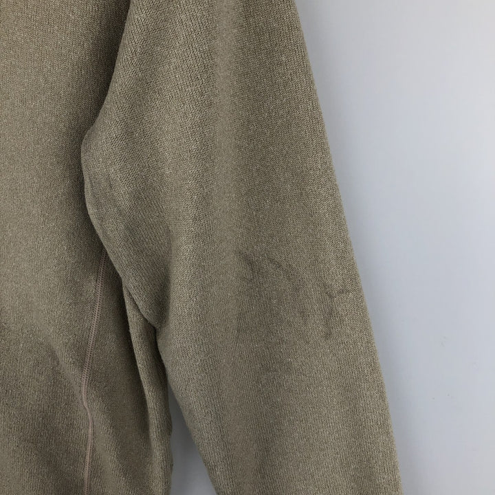 90s-00'S Nike ACG Fleece Jacket, Men's Size L polyester Beige type Vintage Second Hand