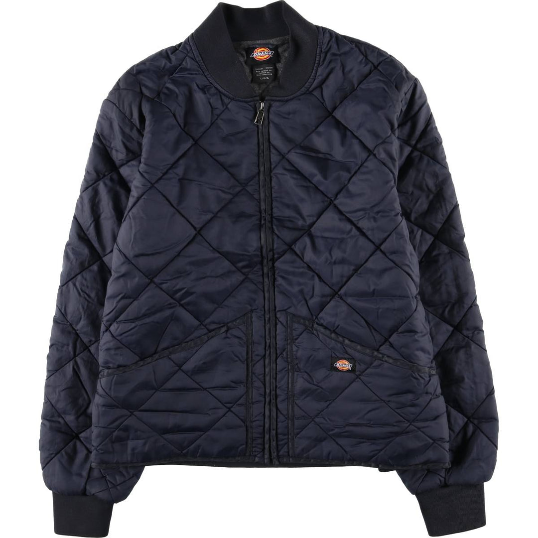 Dickies Quilted Puffer Jacket, Men's Size L unclear navy blue type Vintage Second Hand