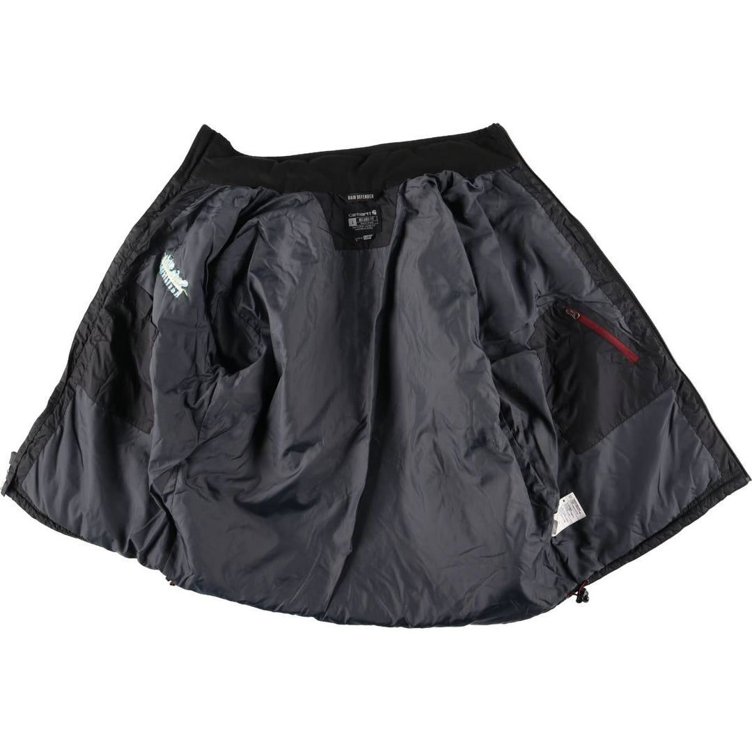 Carhartt Relaxed Fit Rain Defender Padded Puffer Jacket, Men's Size L Nylon black type Vintage Second Hand