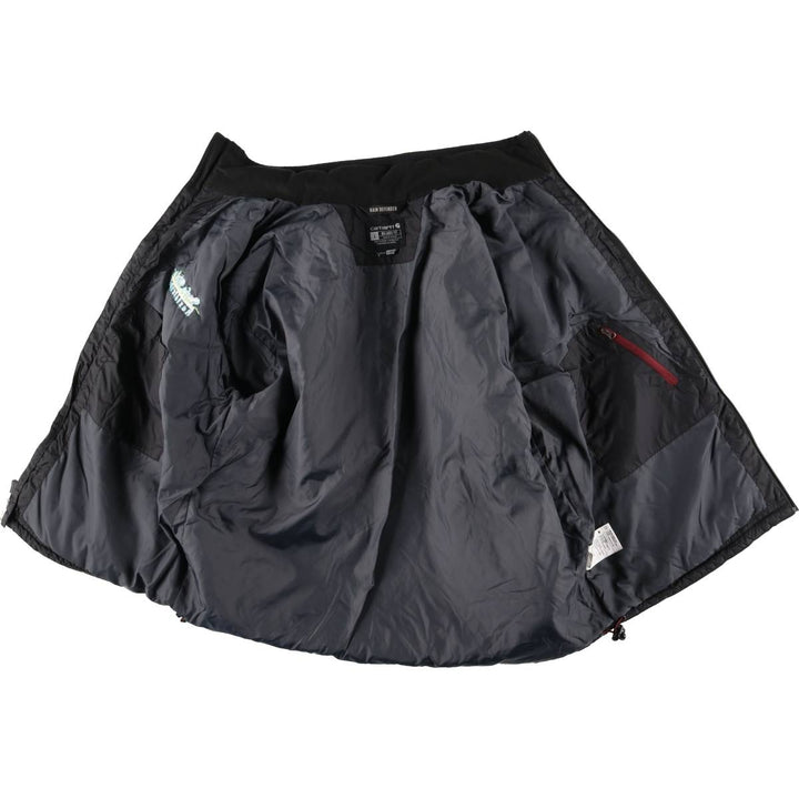 Carhartt Relaxed Fit Rain Defender Padded Puffer Jacket, Men's Size L Nylon black type Vintage Second Hand