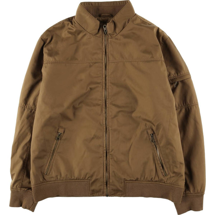 Banana Republic Men's Padded Puffer Jacket, Size XL polyester brown type Vintage Second Hand