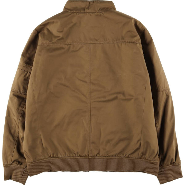 Banana Republic Men's Padded Puffer Jacket, Size XL polyester brown type Vintage Second Hand