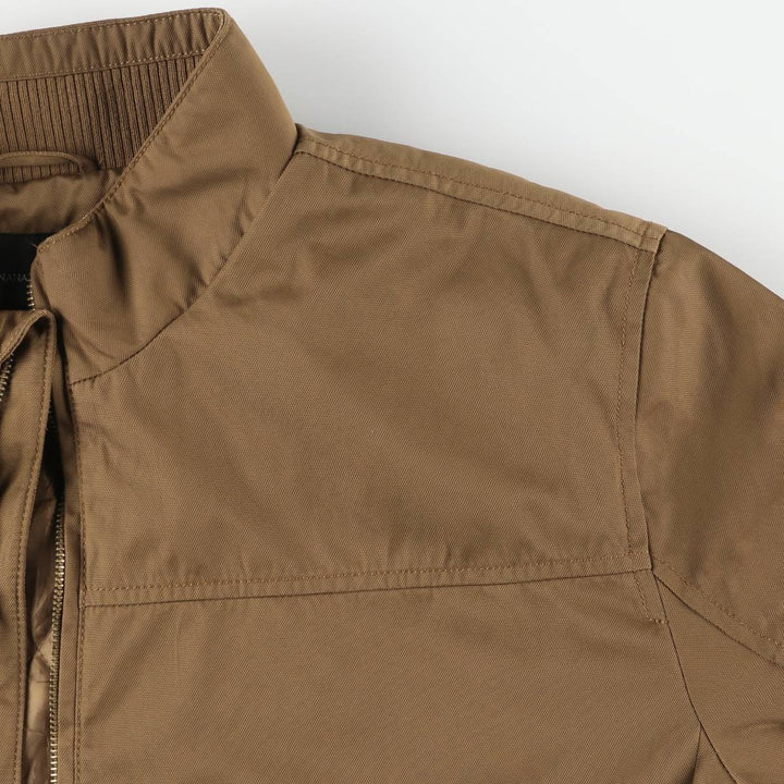 Banana Republic Men's Padded Puffer Jacket, Size XL polyester brown type Vintage Second Hand