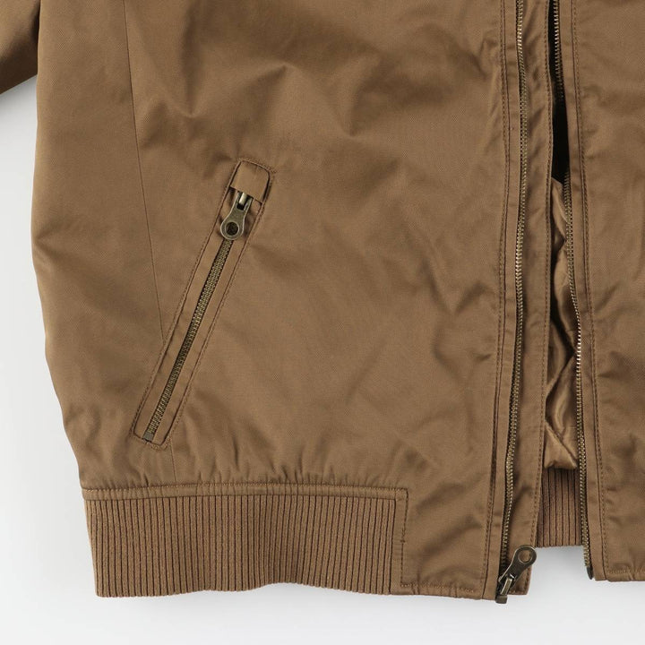 Banana Republic Men's Padded Puffer Jacket, Size XL polyester brown type Vintage Second Hand