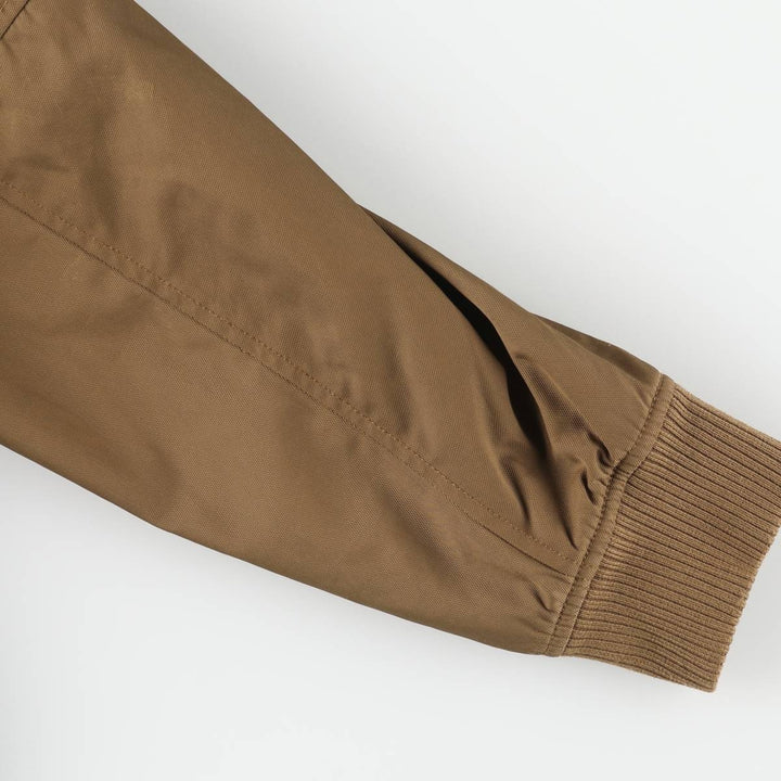 Banana Republic Men's Padded Puffer Jacket, Size XL polyester brown type Vintage Second Hand