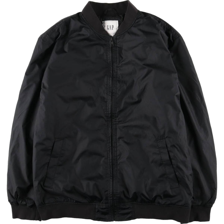 GAP Men's Padded Puffer Jacket (Size L) polyester black type Vintage Second Hand