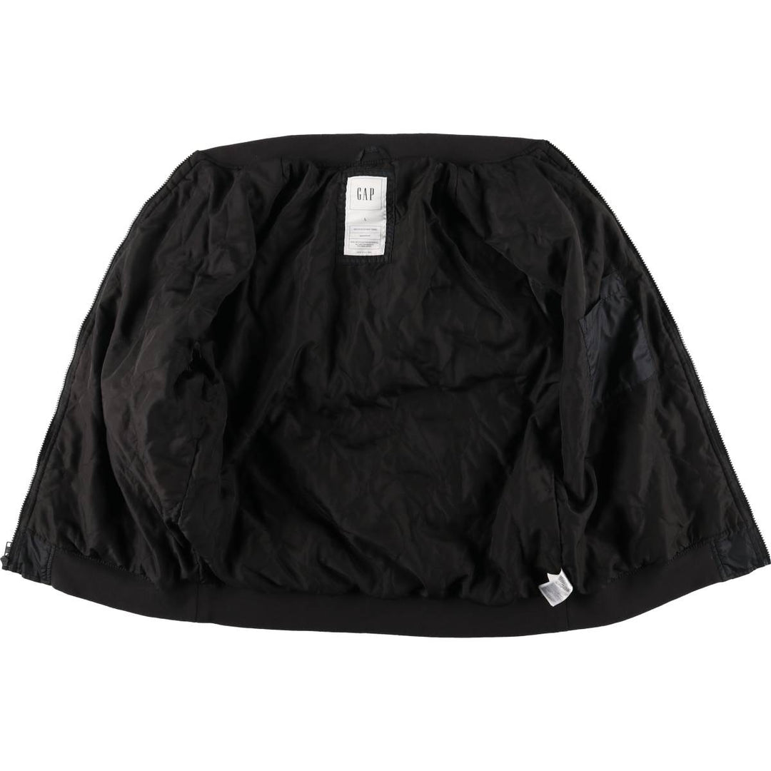 GAP Men's Padded Puffer Jacket (Size L) polyester black type Vintage Second Hand