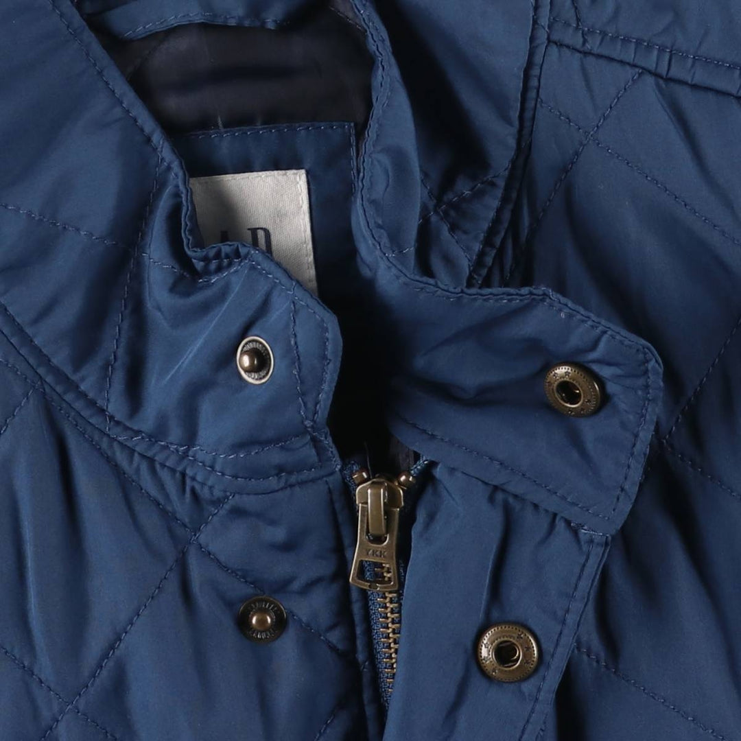 GAP Quilted Puffer Jacket, Men's Size M polyester Navy blue Vintage Second Hand