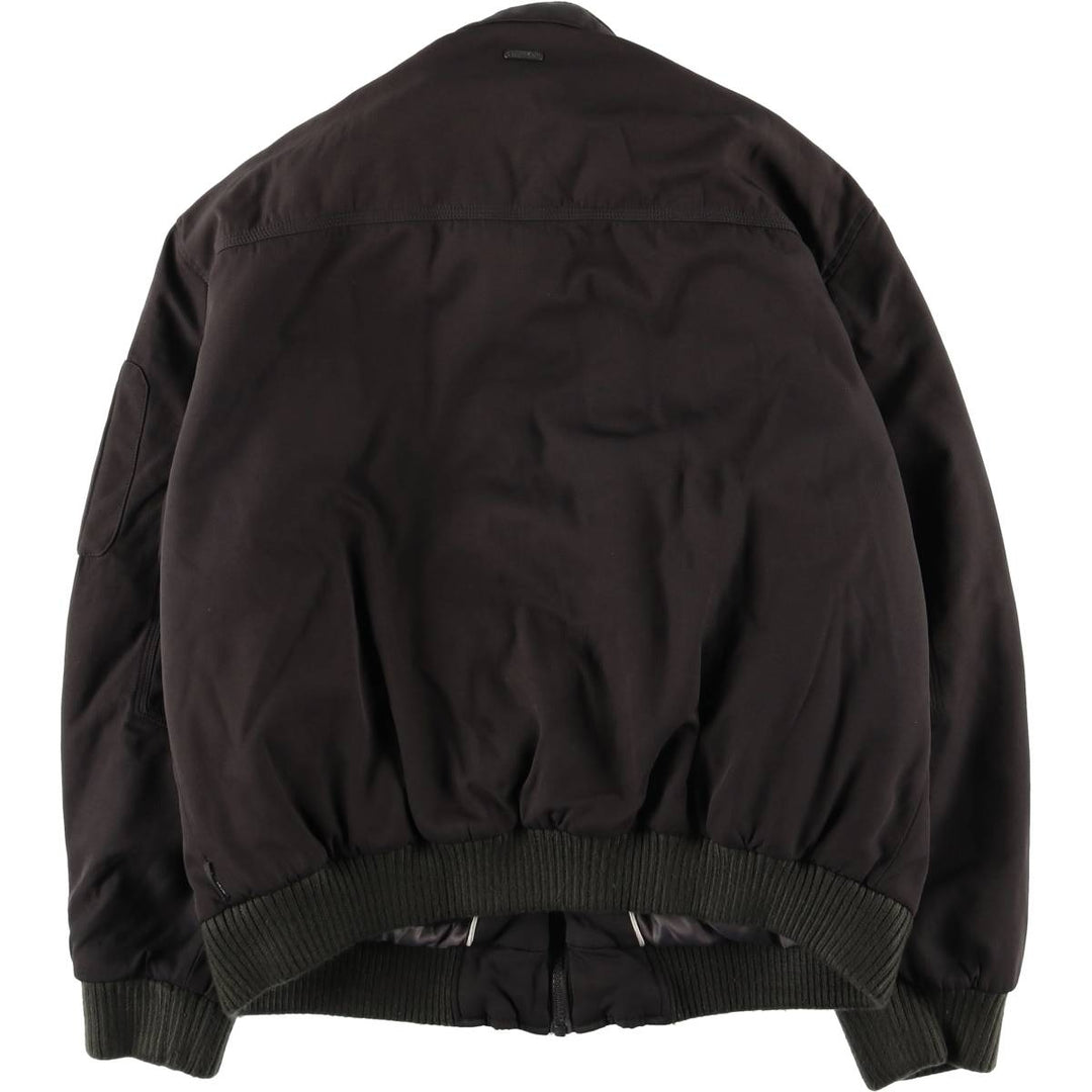 Calvin Klein Ripstop Padded Puffer Jacket, Men's Size L polyester black type Vintage Second Hand