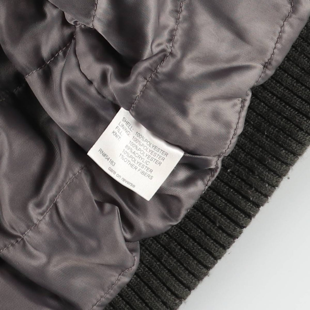 Calvin Klein Ripstop Padded Puffer Jacket, Men's Size L polyester black type Vintage Second Hand