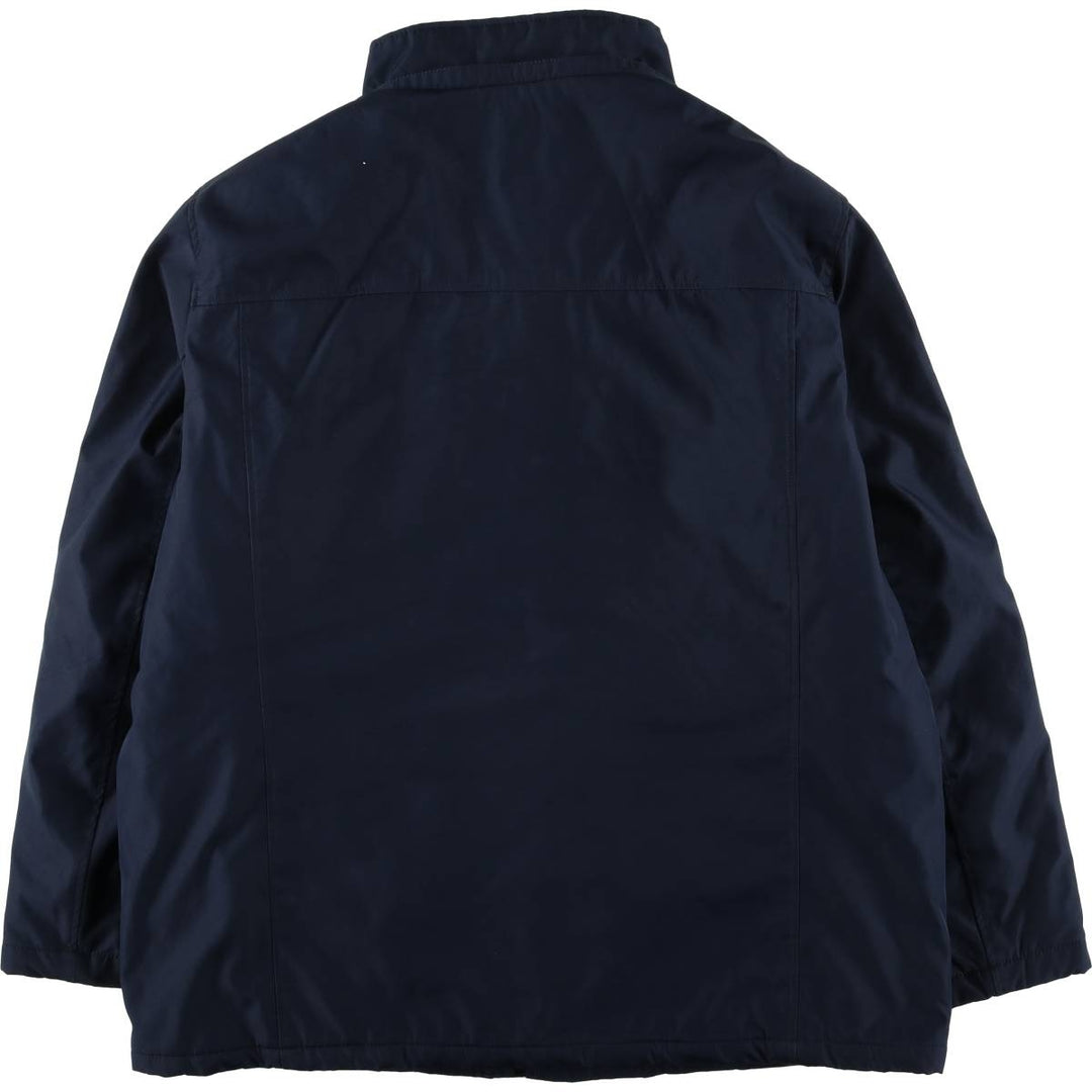 Calvin Klein padded puffer jacket, men's size XL polyester Navy blue Vintage Second Hand