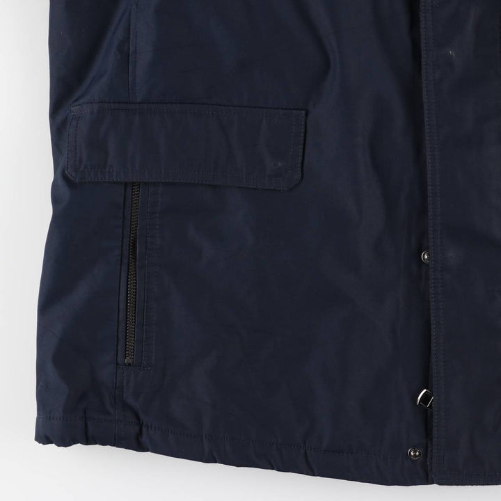 Calvin Klein padded puffer jacket, men's size XL polyester Navy blue Vintage Second Hand