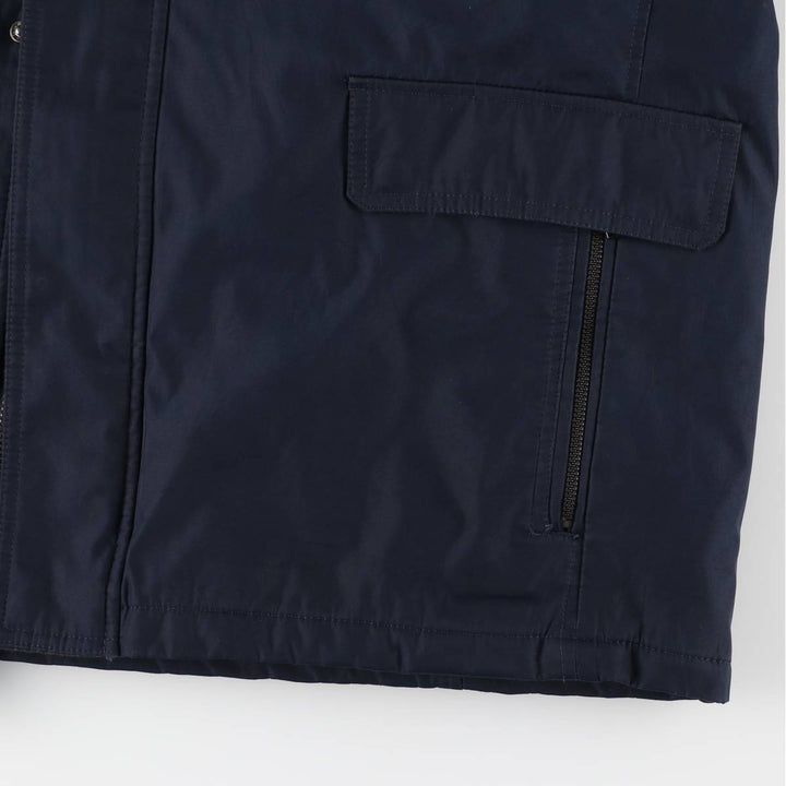Calvin Klein padded puffer jacket, men's size XL polyester Navy blue Vintage Second Hand