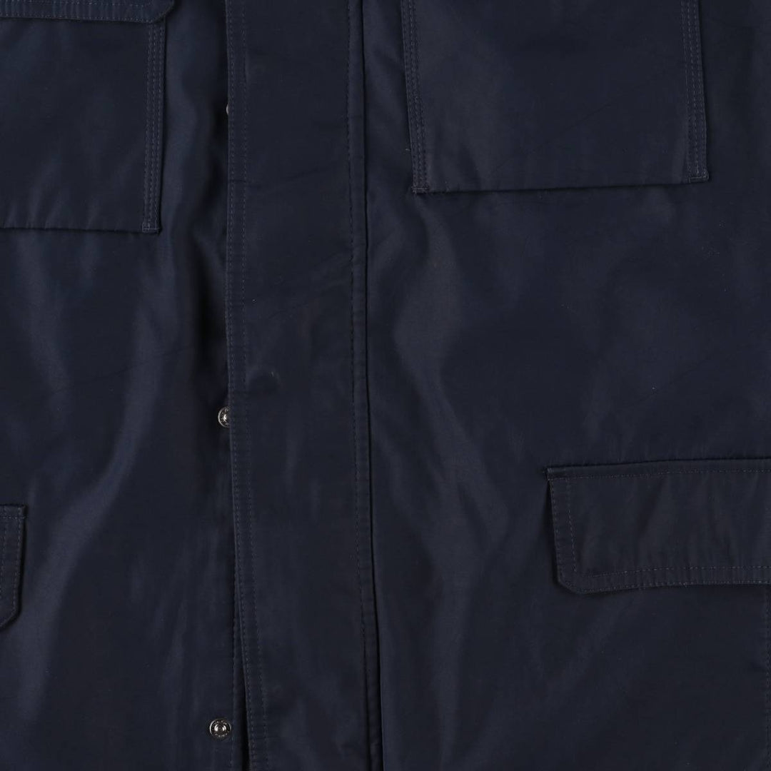 Calvin Klein padded puffer jacket, men's size XL polyester Navy blue Vintage Second Hand