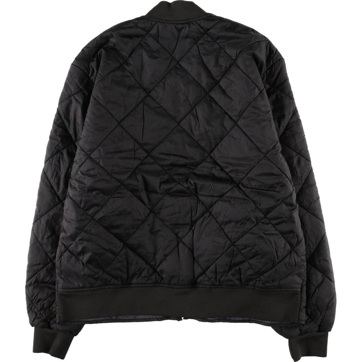 Dickies Quilted Puffer Jacket, Men's Size XL Nylon black type Vintage Second Hand