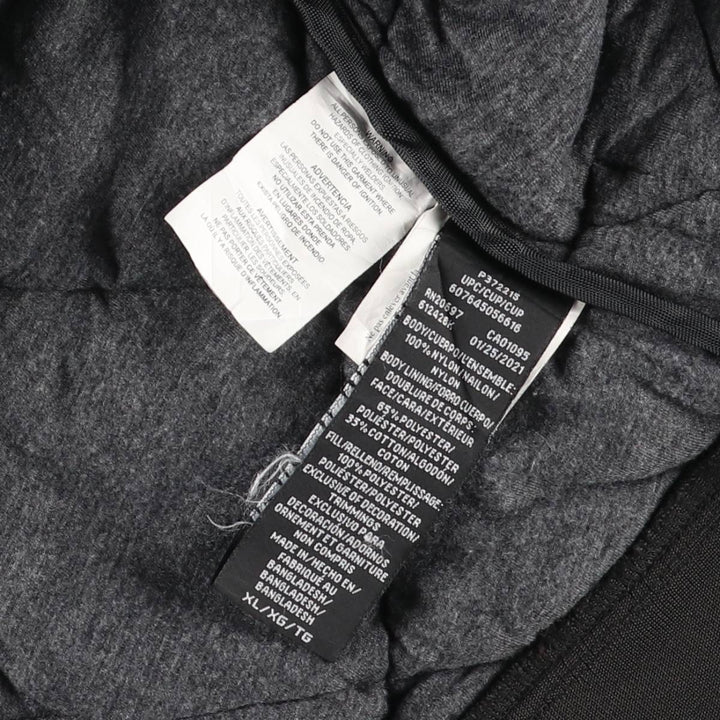 Dickies Quilted Puffer Jacket, Men's Size XL Nylon black type Vintage Second Hand