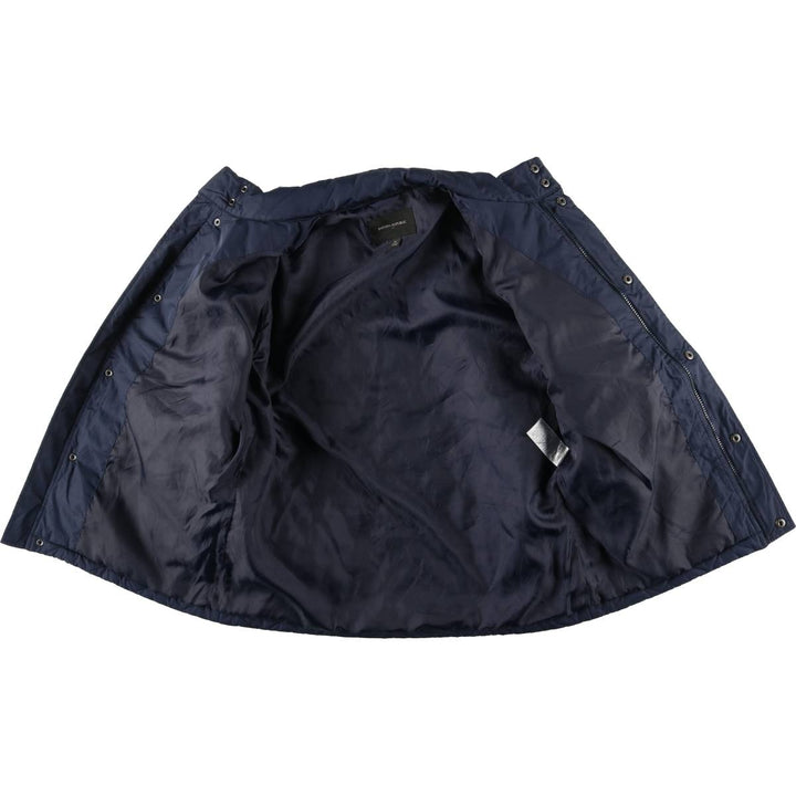 Banana Republic Quilted Puffer Jacket, Men's Size Medium polyester navy blue type Vintage Second Hand