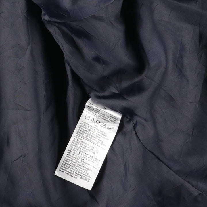 Banana Republic Quilted Puffer Jacket, Men's Size Medium polyester navy blue type Vintage Second Hand