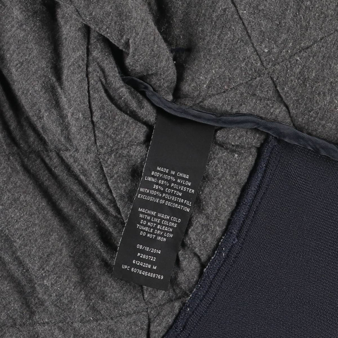 Dickies Quilted Puffer Jacket, Men's Size Medium Nylon navy blue type Vintage Second Hand