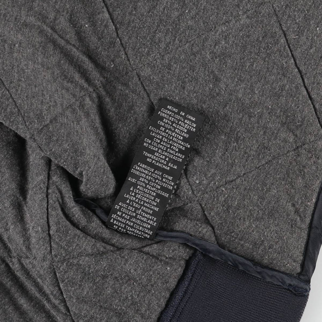 Dickies Quilted Puffer Jacket, Men's Size Medium Nylon navy blue type Vintage Second Hand