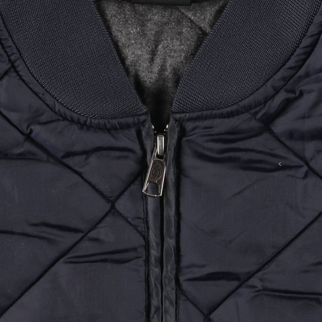 Dickies Quilted Puffer Jacket, Men's Size Medium Nylon navy blue type Vintage Second Hand