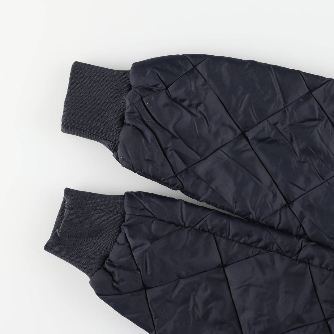 Dickies Quilted Puffer Jacket, Men's Size Medium Nylon navy blue type Vintage Second Hand