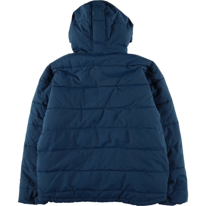 Carhartt Loose Fit Rain Defender Padded Parka Puffer Jacket, Men's Size Medium Nylon navy blue type Vintage Second Hand