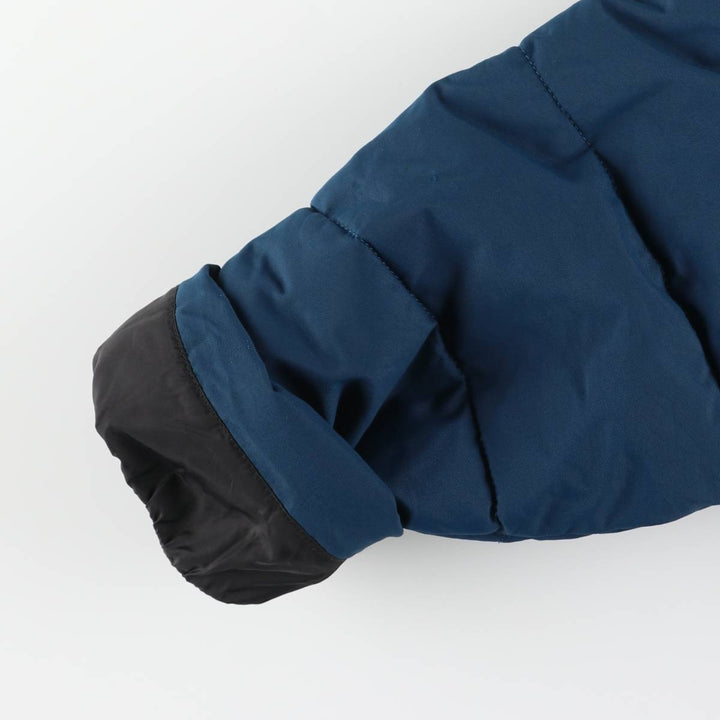 Carhartt Loose Fit Rain Defender Padded Parka Puffer Jacket, Men's Size Medium Nylon navy blue type Vintage Second Hand