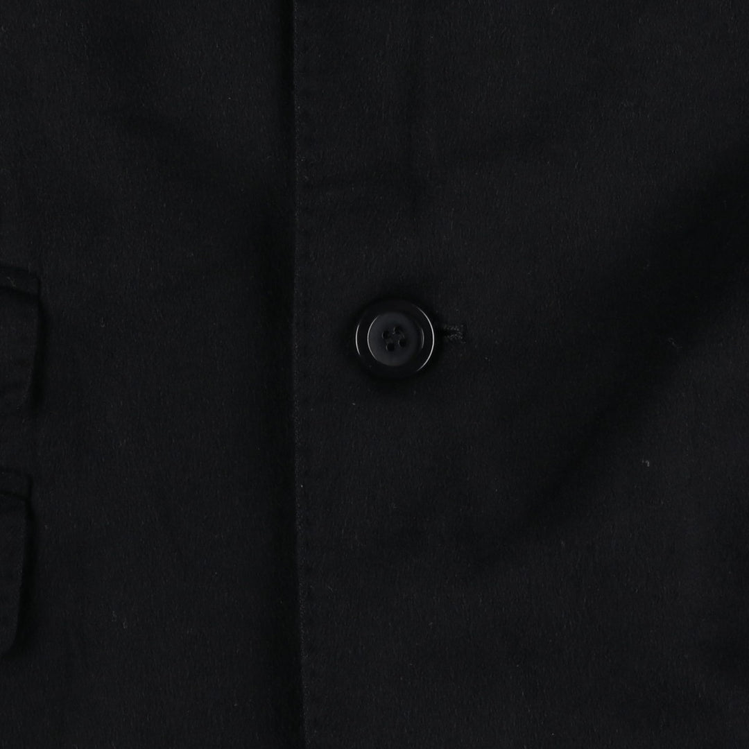 CARAMELO Wool Chesterfield Coat, Men's Size M wool black type Vintage Second Hand