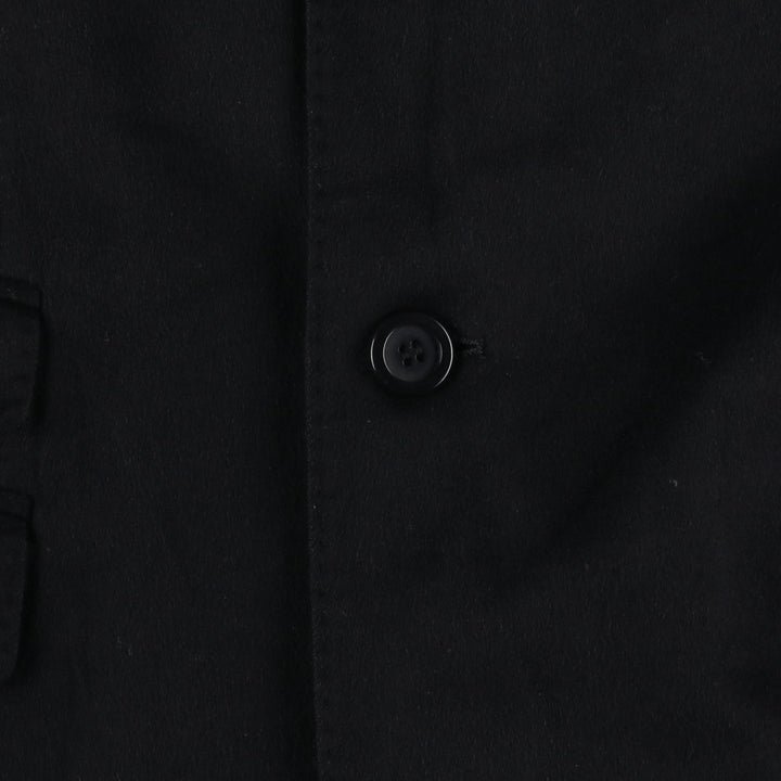 CARAMELO Wool Chesterfield Coat, Men's Size M wool black type Vintage Second Hand