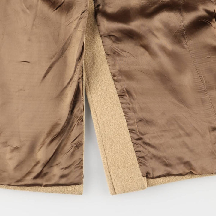 Brooks Brothers Chesterfield Coat, Made in Italy, Men's Size L Camel hair Beige type Vintage Second Hand