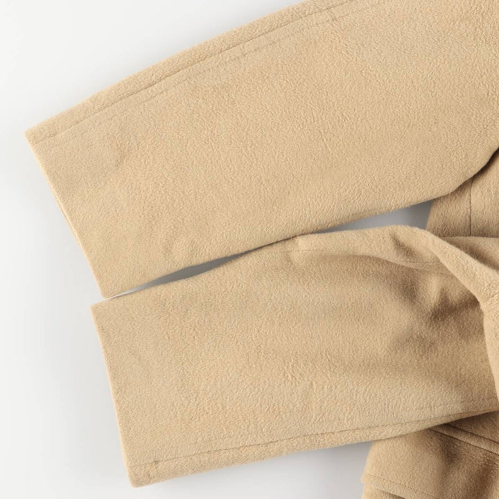 Brooks Brothers Chesterfield Coat, Made in Italy, Men's Size L Camel hair Beige type Vintage Second Hand