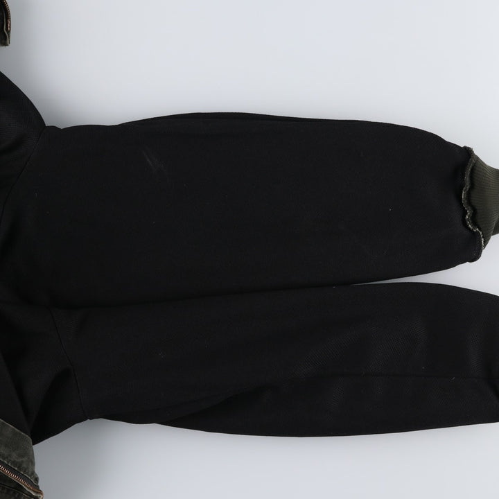 00'S Carhartt Active Jacket Duck Full Zip Hoodie Men's XL cotton Khaki type Vintage Second Hand