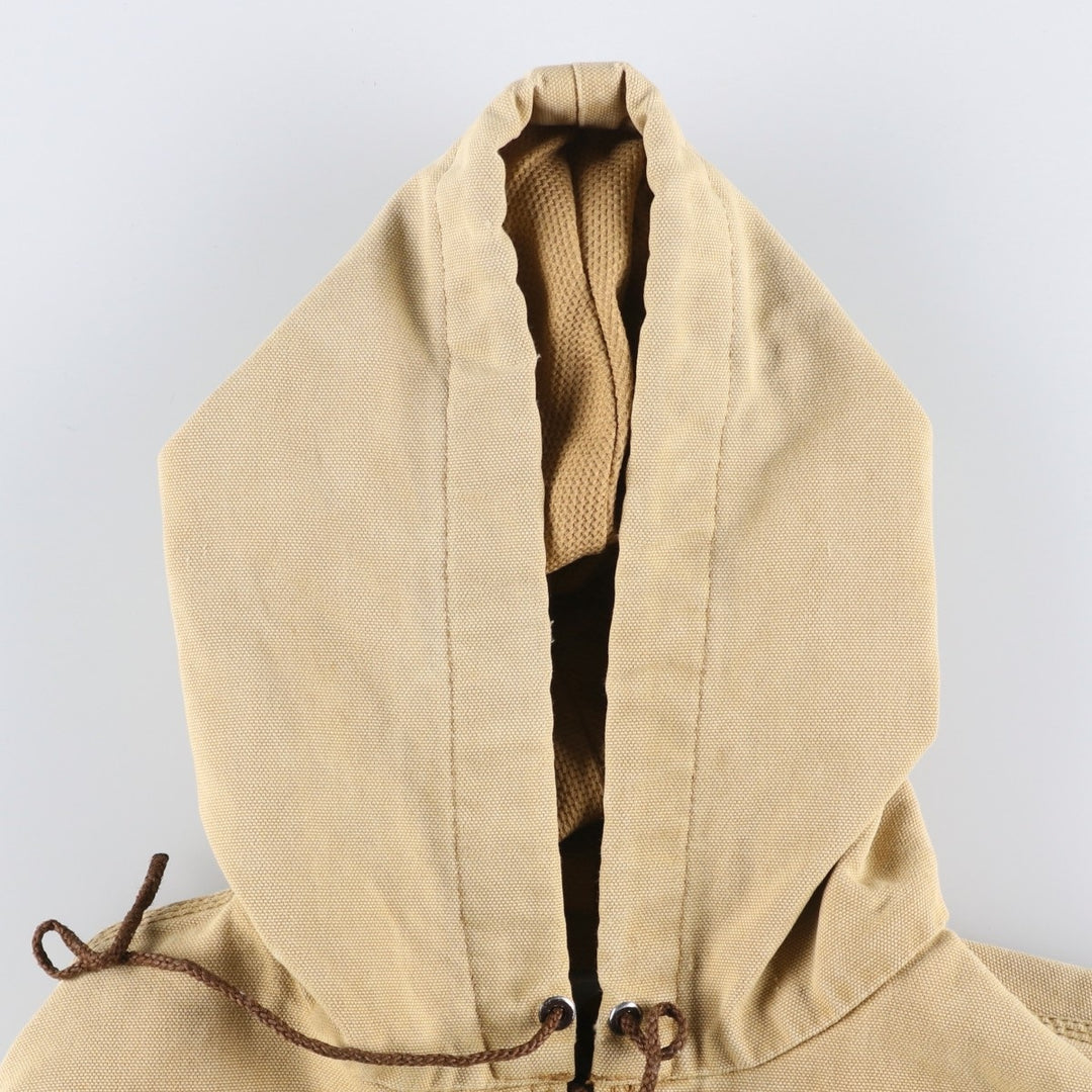 00'S Carhartt Active Jacket Duck Full Zip Parka Men's M cotton Beige type Vintage Second Hand