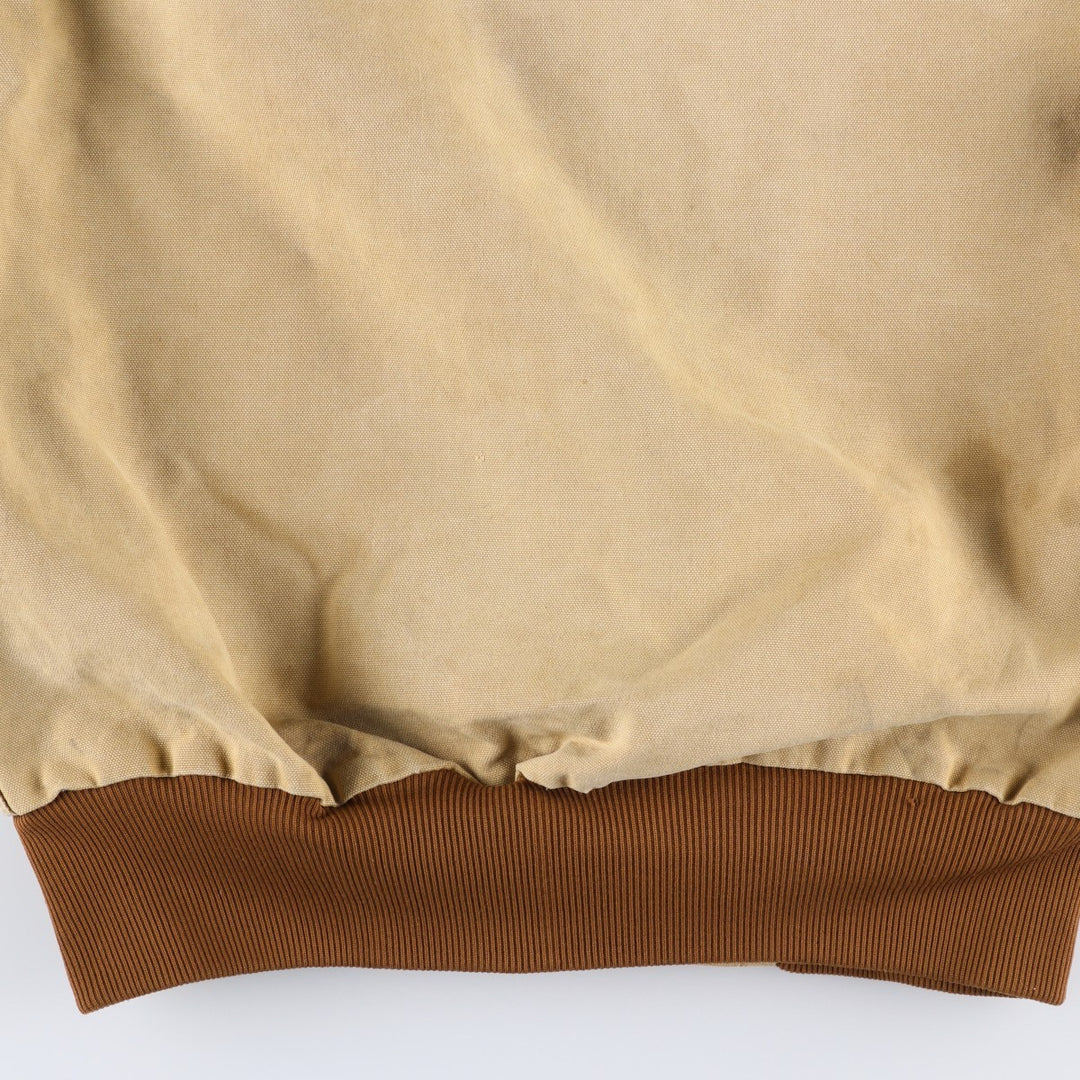 00'S Carhartt Active Jacket Duck Full Zip Parka Men's M cotton Beige type Vintage Second Hand